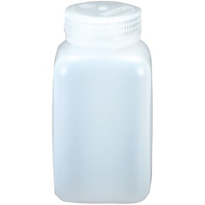 Nalgene HDPE Wide Mouth Square Bottle - White - 1 of 1