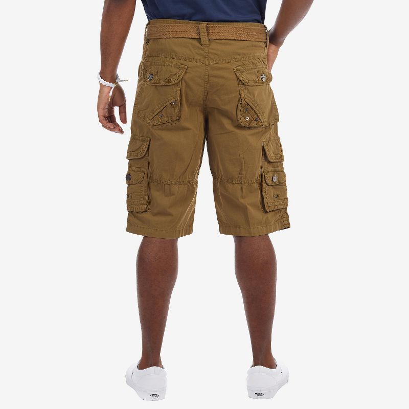 X RAY Men's Classic Fit 12.5" Inseam Knee Length Cargo Shorts, 2 of 5