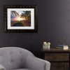 Trademark Fine Art - Stefan Hefele  Good Morning Paradise Matted Framed Art - 2 of 4