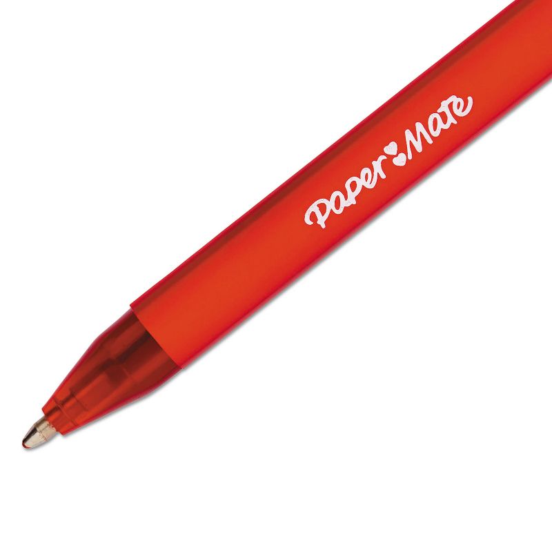Paper Mate ComfortMate Ultra RT Ballpoint Retractable Pen Red Ink Medium Dozen 6320187, 3 of 6