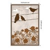 Amanti Art 3 Birds Brown by Jemma Morris Framed Canvas Wall Art - 3 of 4
