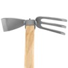 Itopfox 2-Pack Heavy Duty Dual Head Garden Hoe and Cultivator, Carbon Steel Blade for Soil Loosening, Weeding, Digging, and Tilling - 3 of 4