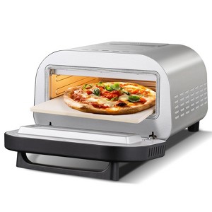 Smart Pizza Oven, with 6 Pre-set Pizza Programs, Dual Independent Temp Control, Includes Pizza Stone & Peel, 120V, 1700W - 1 of 4