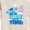 Boys' - Blue's Clues & You! - Winter Time Graphic Long Sleeve Fleece Sweatshirt - 2 of 4