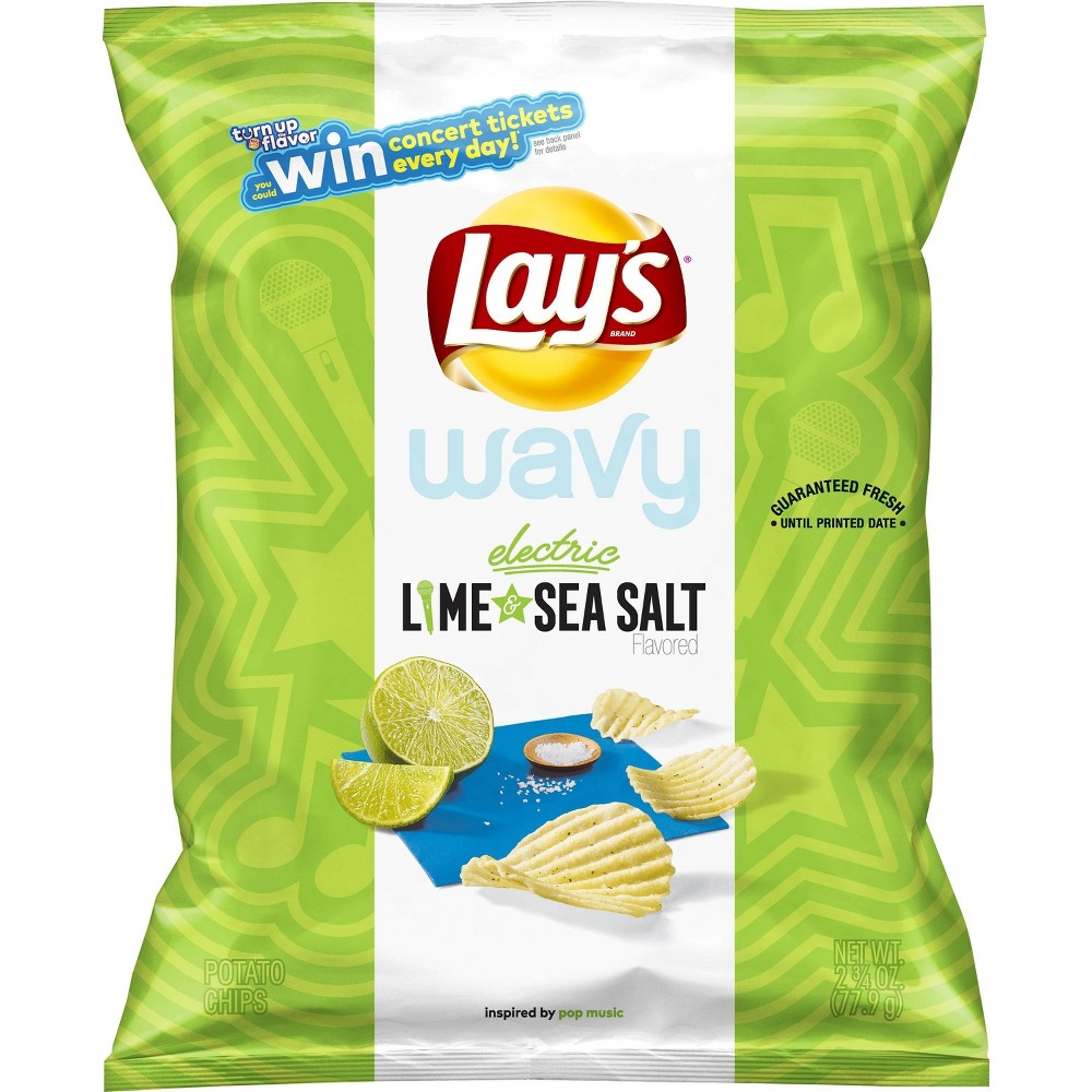 UPC 028400208642 - Lay's Lime and Sea Salt Potato Chips - 2.75oz ...
