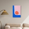 Art Remedy A Loner sun Modern Color Block Abstract Wall Art Unframed - 2 of 4