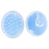 Unique Bargains Hair Shampoo Brush 3.46"x3.03"x2.76" Clear Blue 1 Pc - 3 of 4