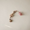 Mushie Silicone Pacifier Clip | Mila - 3 of 4