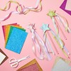 Bright Creations Glitter Fabric Sheets, Faux Leather (24 Count) 6 x 9 Inch, 24 Colors - 2 of 4