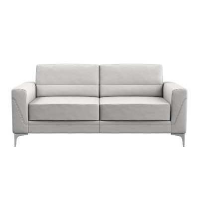 HomeStock Light Grey Sofa PVC