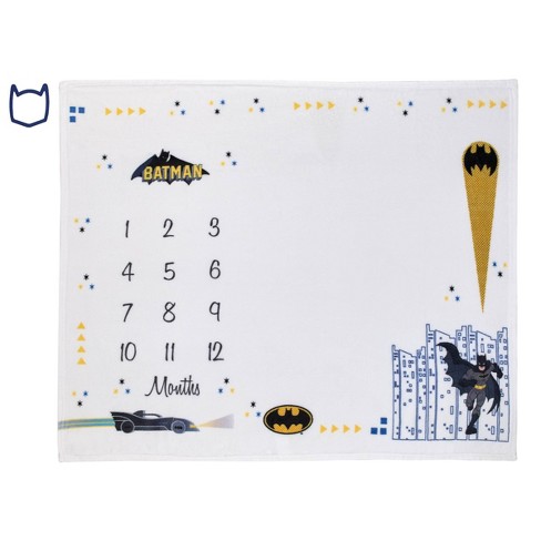 Warner Bros. Batman Milestone Baby Blanket Target