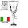 Lorren Home Trends Melodia Crystal Wine Glass set of 6 - 2 of 4