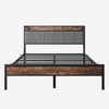 CAVINAS Queen Size Bed Frame with Storage Headboard, with Charging Station, Solid and Stable, Noise Free - 4 of 4