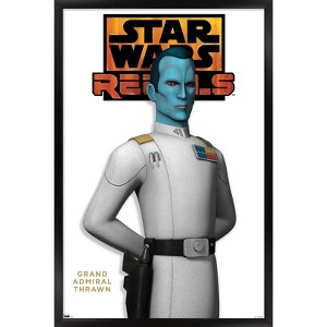 Trends International Star Wars: Rebels - Grand Admiral Thrawn Feature Series Framed Wall Poster Prints - 1 of 4