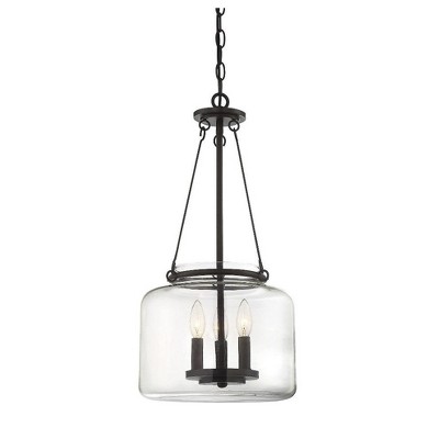 Savoy House Akron 3 - Light Pendant in  English Bronze