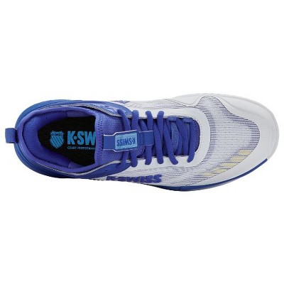 K-Swiss Men's Hypercourt Pinnacle Tennis Shoe (White/Dazzling Blue/ Baltic Sea) (11.5) — фото 6