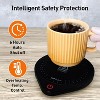 FAAYFIAN Coffee Mug Warmer, Electric Beverage Warmer Plate for Desk, Cup Warmer for Coffee, Tea, Milk & Hot Chocolate - 4 of 4