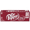 Dr Pepper Soda - 12pk/12 Fl Oz Cans : Target