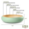 Lexa Bamboo Fruit Bowl, 12 Inch - 3 of 4