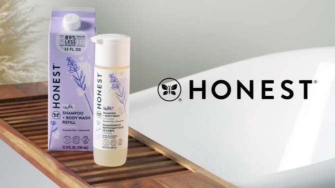 The Honest Company Calm Shampoo + Body Wash Refill, Lavender - 32 fl oz, 2 of 13, play video