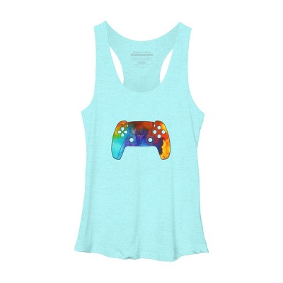 Adult Design By Humans Pride Gamer Video Game Controller By Racerback Tank Top