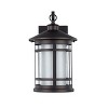 Chloe Lighting Adesso Transitional 1 Light Rubbed Bronze Outdoor Wall Sconce 14" Height - 3 of 3