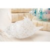 Beachcombers Clear and Speckled Glass Conch Figurine - 3 of 4