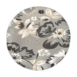 World Rug Gallery Bergamo Contemporary Floral Indoor/Outdoor Area Rug - 1 of 4