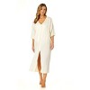 Women's Double V Neck Kaftan Cover Up - image 2 of 4