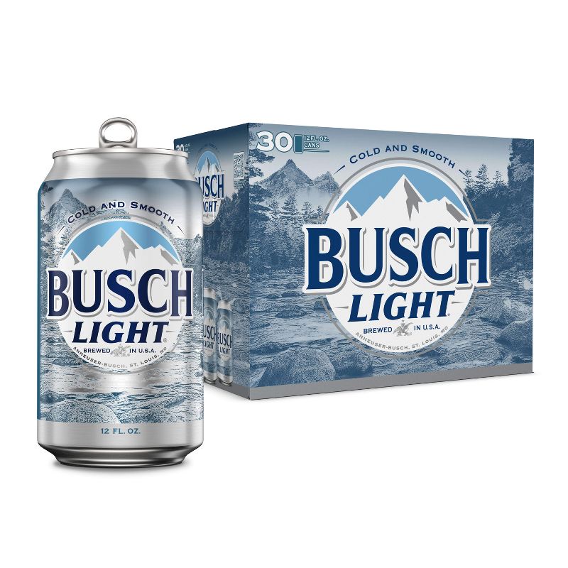 Busch Light - 30pk/12 fl oz Cans, 1 of 11