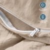 Washed Duvet Cover & Sham Set - Extra Soft, Easy Care by Bare Home, Comforter Not Included - 4 of 4