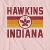 Mens Stranger Things Logo Shirt - Indiana Tee - Netflix Stranger Things T-Shirt (Light Pink, XXX-Large) - 2 of 4