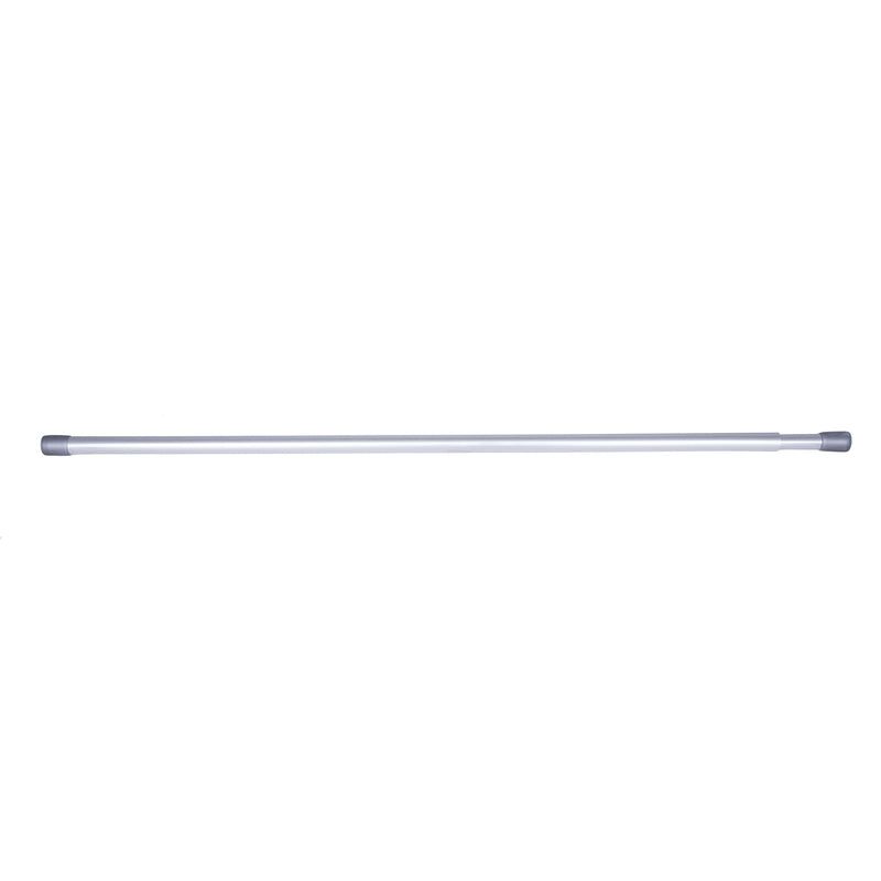Kenney Silver Carlisle Tension Rod 28 in. L X 48 in. L, 2 of 3