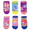 Sonic The Hedgehog Kids Tails Knuckles Amy No-Show Ankle Socks 6 Pair Pack - 2 of 4