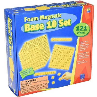 Educational Insights Foam Magnetic Base 10 Set  (121 pieces)