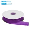 Unique Bargains Soft Single Face Spool Silky Velvet Ribbon for Bouquets DIY Crafts - 2 of 3