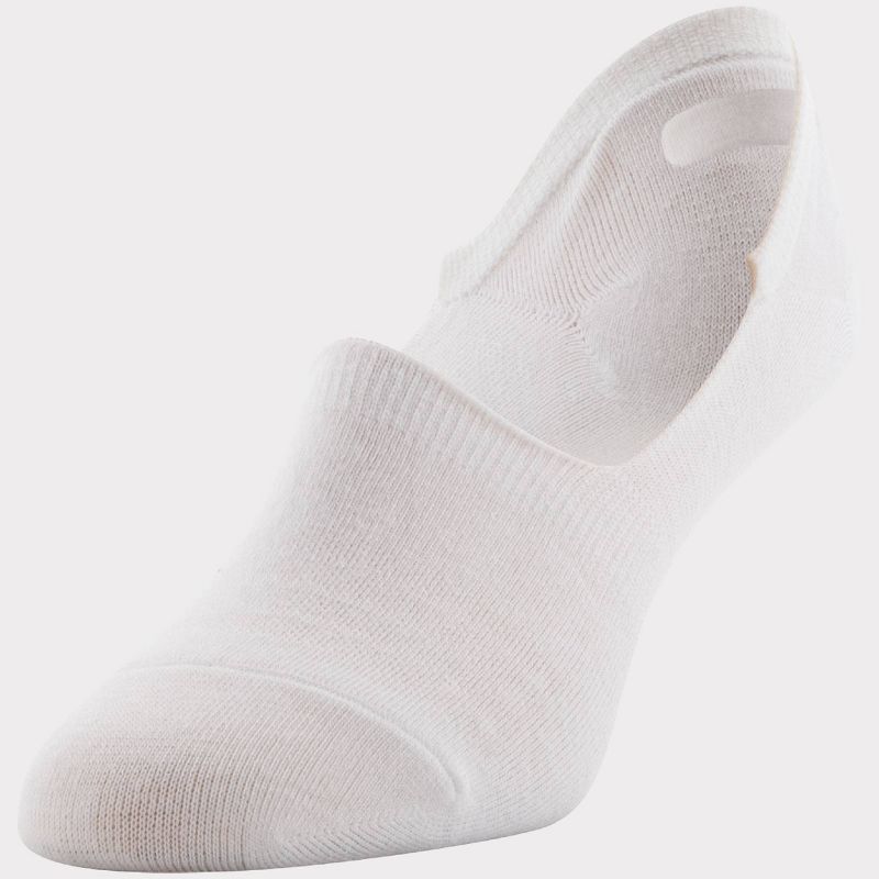 Peds Women's Extended Size Mesh Striped 6pk Sport Cut Liner Socks - 8-12, 2 of 4