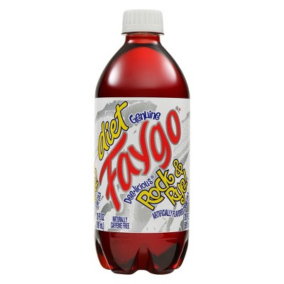 Faygo Diet Rock n Rye Soda - 20 fl oz Bottle