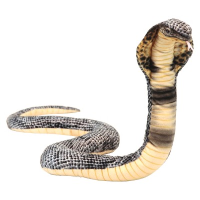 stuffed king cobra