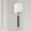 Capital Lighting Bleeker 1 - Light Wall Light in  Polished Nickel/Black - 3 of 3