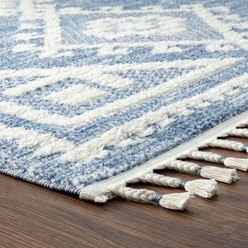 Luxe Weavers South Western Fringe Area Rug, 4 of 9