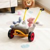Tangkula Kids Wheelbarrow Outdoor Children Metal Toy w/ Non-Slip Handle - 2 of 4