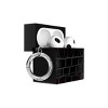 FLAUNT SQUARE AirPods 4 Case - Black Crocodile Faux Leather - 3 of 4