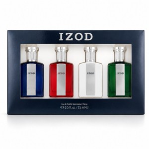 IZOD Legacy Coffret Eau de Toilette Gift Set for Men, 4 Piece Mini