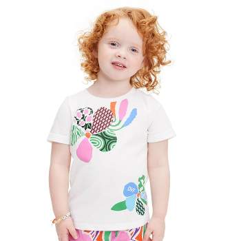 Toddler Short Sleeve Mixed Flower T-Shirt - DVF for Target
