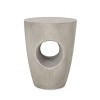 Sapphtopaz Outdoor End Table Modern Outdoor End Table Outdoor Side Table, Patio Table Small Table for Backyard, Balcony, Porch - 3 of 4