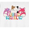Squishmallows Feelin' Mallow Crew Neck Short Sleeve Cream Men's T-shirt - 2 of 3