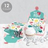 Big Dot of Happiness Colorful Floral Happy Mother's Day - Treat Box Party Favors - We Love Mom Party Goodie Gable Boxes - Set of 12 - 3 of 4