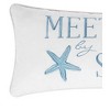 C&F Home 12" x 24" Starfish "Meet Me At The Sea" Embroidered Accent Throw Pillow - 2 of 4