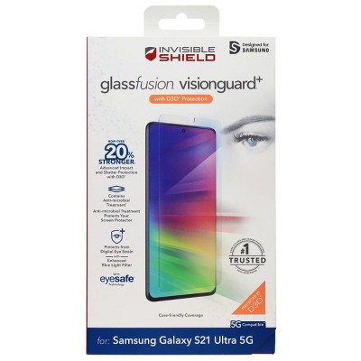 ZAGG InvisibleShield (GlassFusion VisionGuard+) for Samsung S21 Ultra 5G